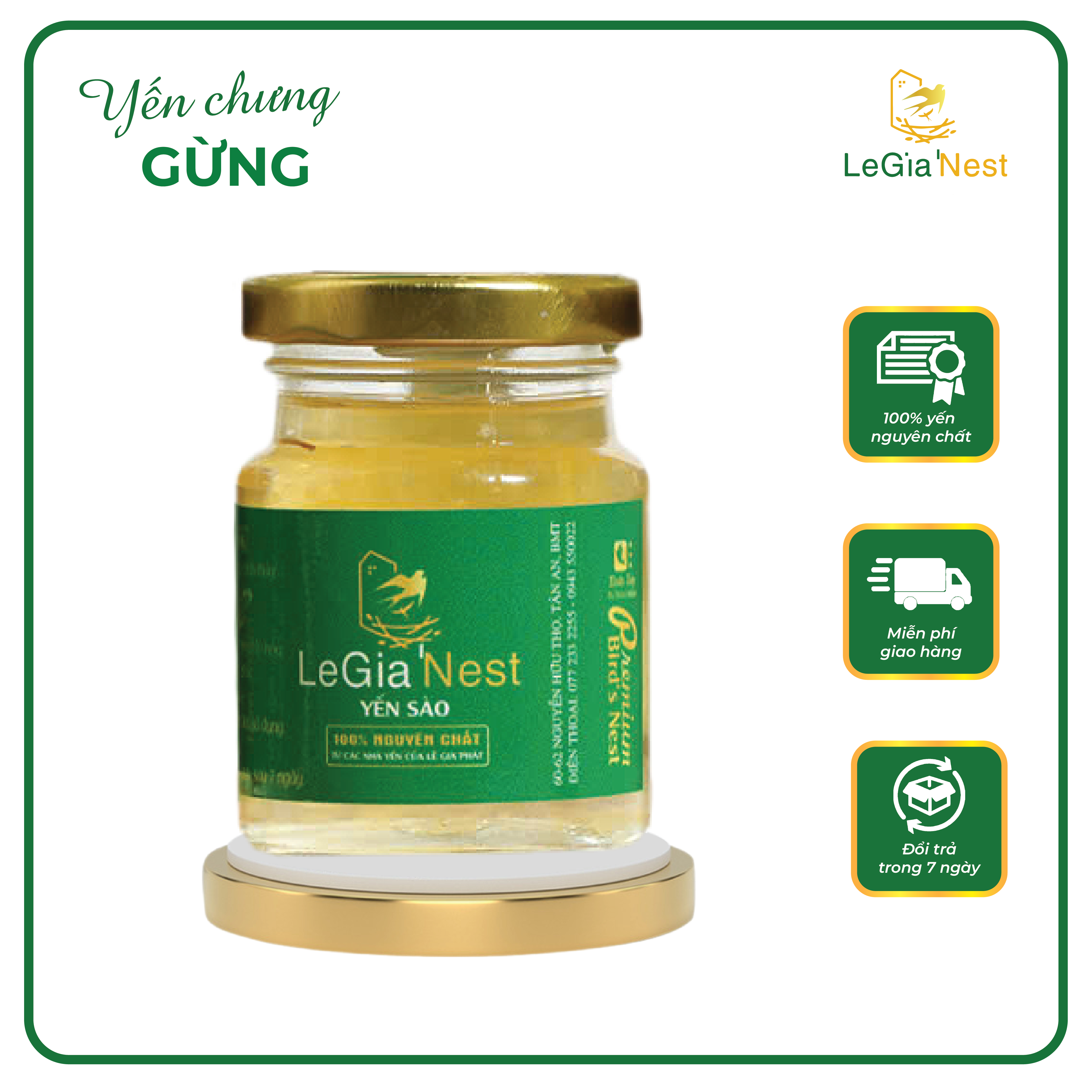Yến Chưng Gừng
